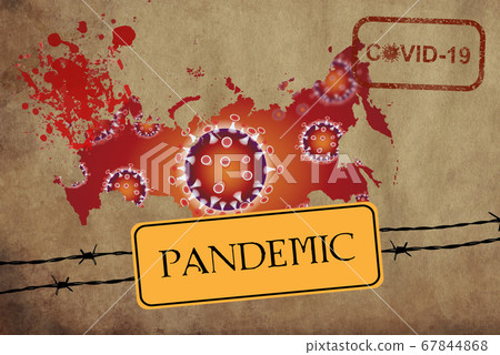 Coronavirus map Russia pandemic Coronavirus map Russia pandemic 67844868