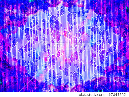 Cactus background material watercolor succulent plant retro Cactus background material watercolor succulent plant retro 67845532