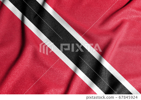 National flag of the Trinidad and Tobago. The main National flag of the Trinidad and Tobago. The main 67845924