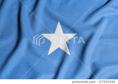 National flag of the Somalia. The main symbol of National flag of the Somalia. The main symbol of 67845930