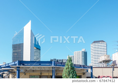 Scenery from JR Kawaguchi Station East Exit 67847412