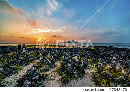 輝光，美良堂，e才海水浴場，e才海水浴場，濟州島，濟州島，韓國 67848478
