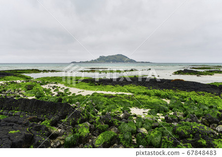 Blue, Biyangdo, Hyeopjae Beach, Hyeopjae Beach, Jeju City, Jeju Island, Korea 67848483