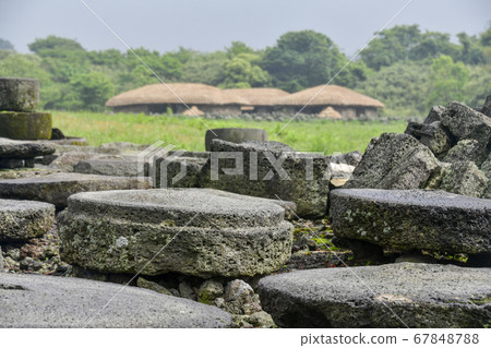 韓國濟州島濟州市城川邑濟州石文化公園 67848788
