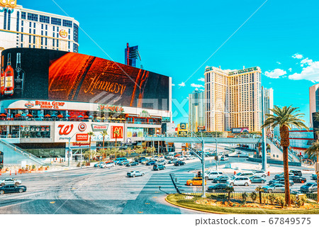 Las Vegas, Nevada, Main street of Las Vegas- is 67849575