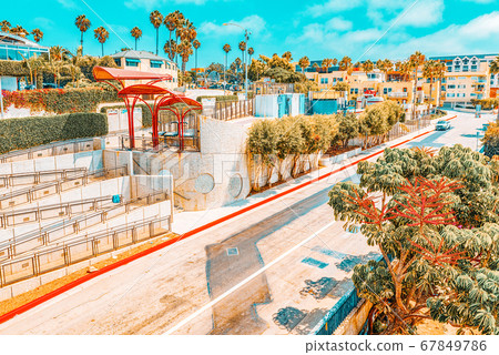 City views, Santa Monica streets - a suburb of Los City views, Santa Monica streets - a suburb of Los 67849786