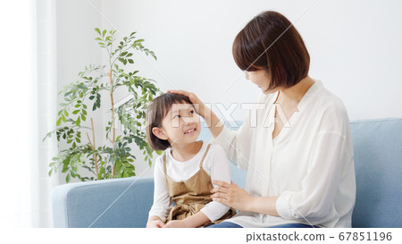 Family with a smile Family with a smile 67851196
