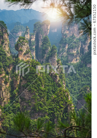 Stunning Mountain formations in Zhangjiajie 67852150