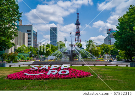 Sapporo TV Tower Urban Landscape Olympic Marathon Sapporo TV Tower Urban Landscape Olympic Marathon 67852315