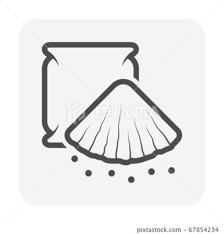 Concrete powder vector icon design. - Stock Illustration [67854234] - PIXTA