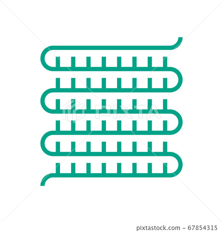 Air compressor and part vector icon design, 67854315