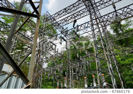廢棄變電站/舊的Horonai煤礦變電站 67860178