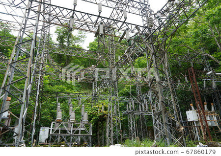 廢棄變電站/舊的Horonai煤礦變電站 廢棄變電站/舊的Horonai煤礦變電站 67860179