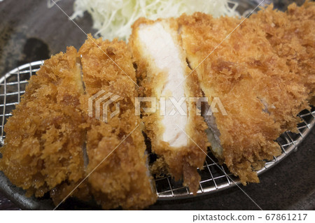 Tonkatsu. Pork roast cutlet. 67861217