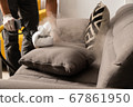 Pandemic series: Disinfect pillow with hot steam 67861950