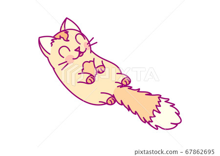 vector cute little cat clipart vector cute little cat clipart 67862695