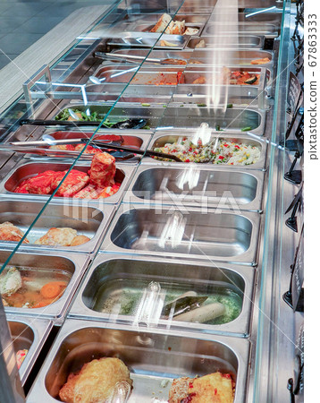 Food preparation products in the store 67863333