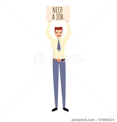 Looking for job man icon, cartoon style Looking for job man icon, cartoon style 67868814