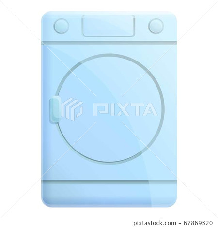 Clothes dryer icon, cartoon style 67869320