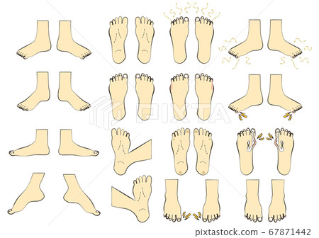 Foot set Foot set 67871442