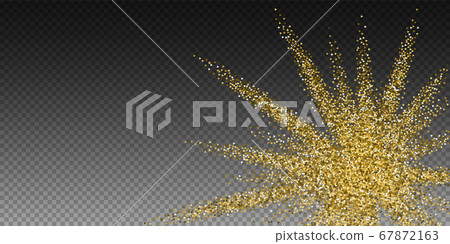 Gold triangles glitter luxury sparkling confetti. Gold triangles glitter luxury sparkling confetti. 67872163