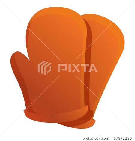 Blacksmith gloves icon, cartoon style Blacksmith gloves icon, cartoon style 67872280