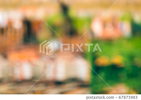 Abstract colorful reflection in water 67873983