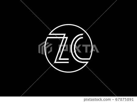Initial Monogram Letter Z C Logo Design Vector Template. Z C Letter Logo Design Initial Monogram Letter Z C Logo Design Vector Template. Z C Letter Logo Design 67875891