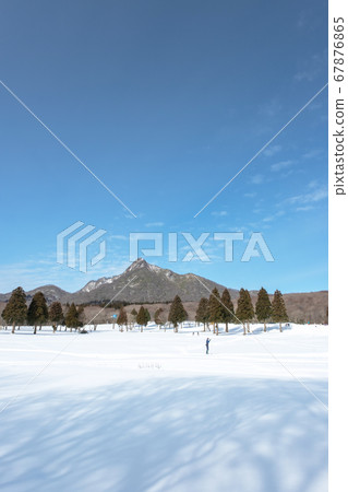 Oyama Kagamigaru snow scene Oyama Kagamigaru snow scene 67876865