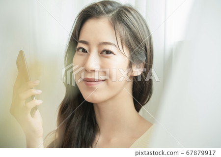生活方式，女人，白色 67879917