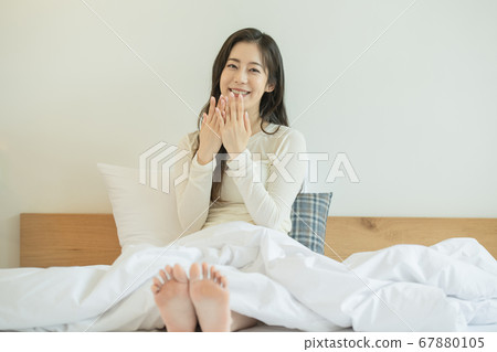 生活方式，女人，白色 67880105