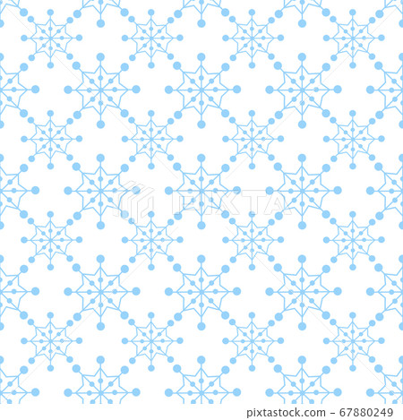 Vector seamless pattern background. Art continuous illustration winter. Hand drawn abstract art modern Vector seamless pattern background. Art continuous illustration winter. Hand drawn abstract art modern 67880249