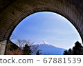 隧道裡的富士山 67881539