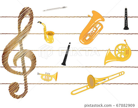 樂器背景素材 67882909