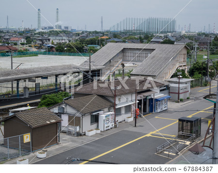 Sodegaura station station building before rebuilding Sodegaura station station building before rebuilding 67884387