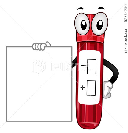 Mascot Test Tube Board Illustration - Stock Illustration [67884736] - PIXTA