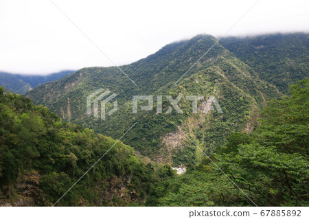 Beautiful landcape around Yushan National Park 67885892