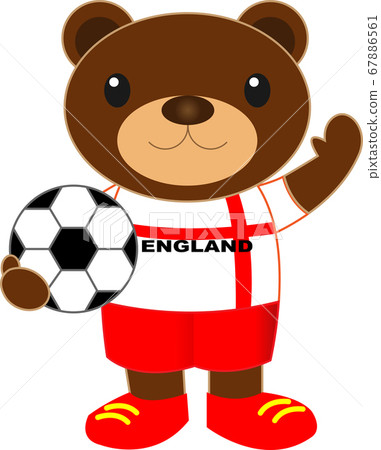 england football teddy bear