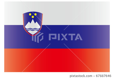New World Flag 2:3Ver Gradient Slovenia 67887646