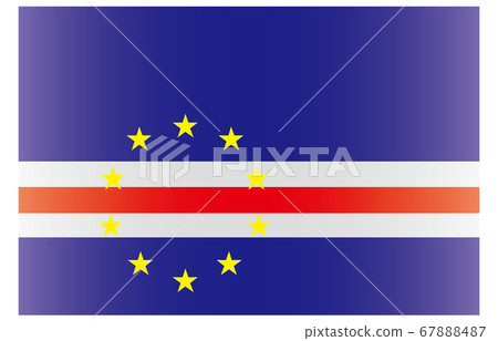 New World Flag 2:3 Ver gradation Cape Verde New World Flag 2:3 Ver gradation Cape Verde 67888487