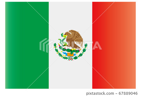 New World Flag 2:3 Ver gradation Mexico New World Flag 2:3 Ver gradation Mexico 67889046