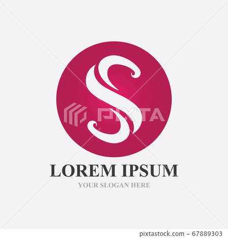 Business corporate S letter logo 67889303