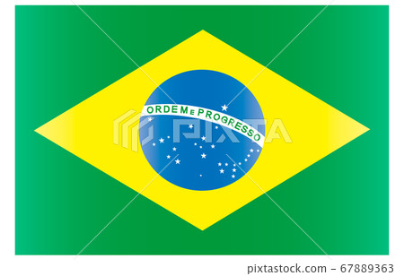 New World Flag 2:3 Ver gradation Brazil New World Flag 2:3 Ver gradation Brazil 67889363