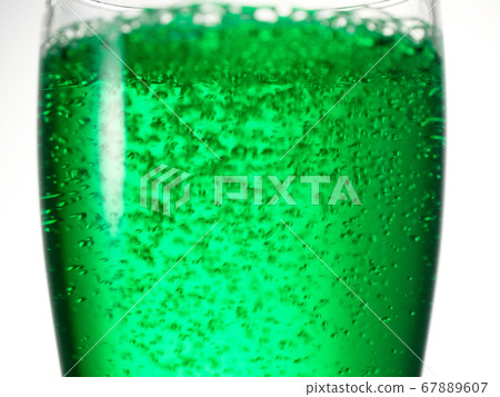 Carbonated water green Carbonated water green 67889607
