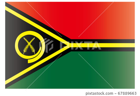 New World Flag 2:3 Ver gradation Vanuatu 67889663