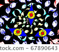 Eyes in the fallen leaves 67890643