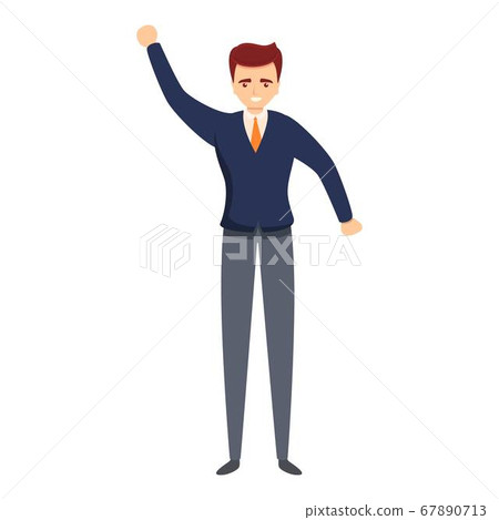 Greco-roman wrestling referee icon, cartoon style Greco-roman wrestling referee icon, cartoon style 67890713