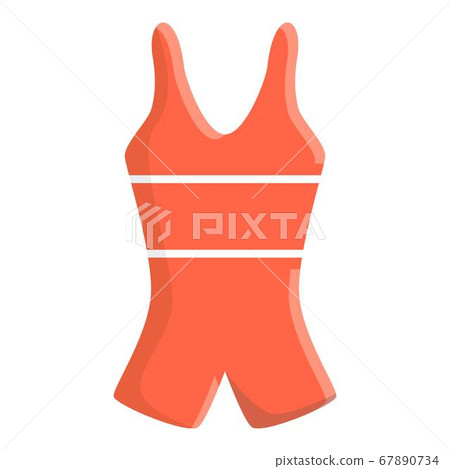 Red equipment greco-roman wrestling icon, cartoon style Red equipment greco-roman wrestling icon, cartoon style 67890734
