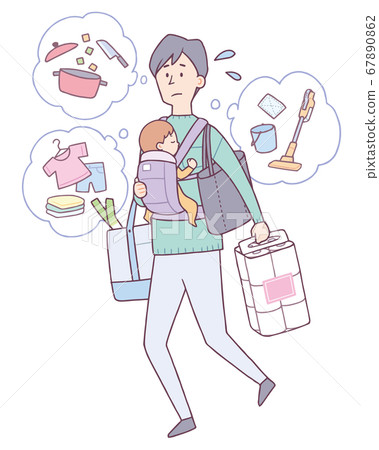忙於家務的男人 忙於家務的男人 67890862