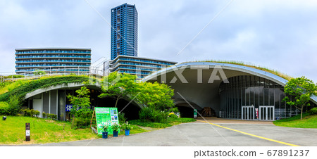島市中央公園全景[福岡市東區] 67891237